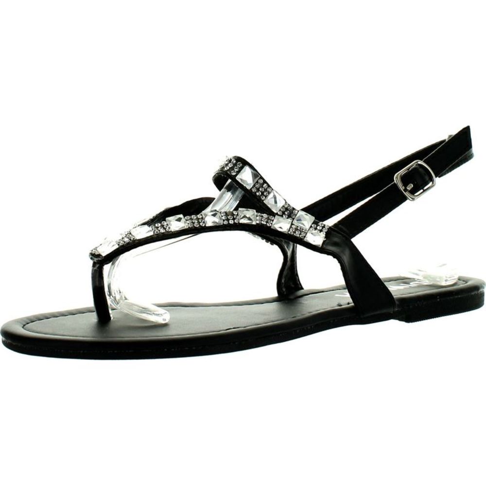 Diviana MOIRA-09A Black Womens sandals 6.5 NEW